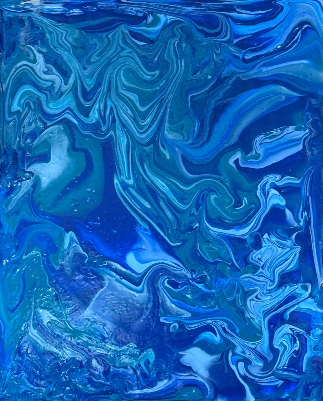 Blue Night by artist Parker Flathouse